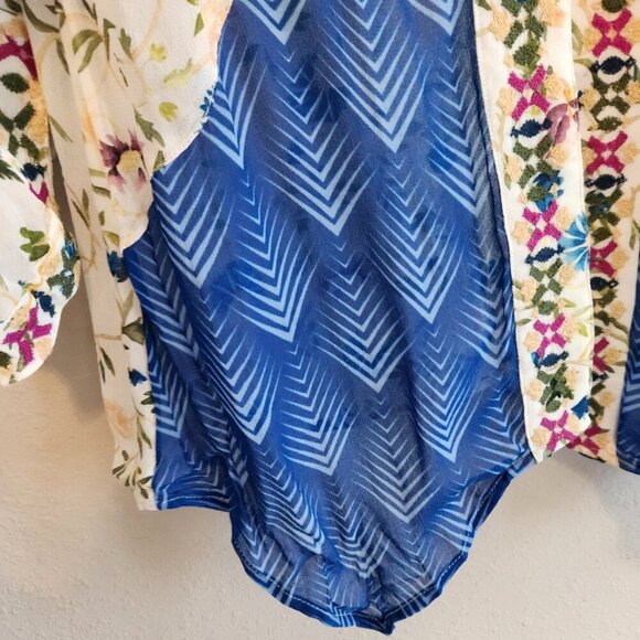 Soft Surroundings Floral Embroidered Kimono Size XS - Picture 5 of 11